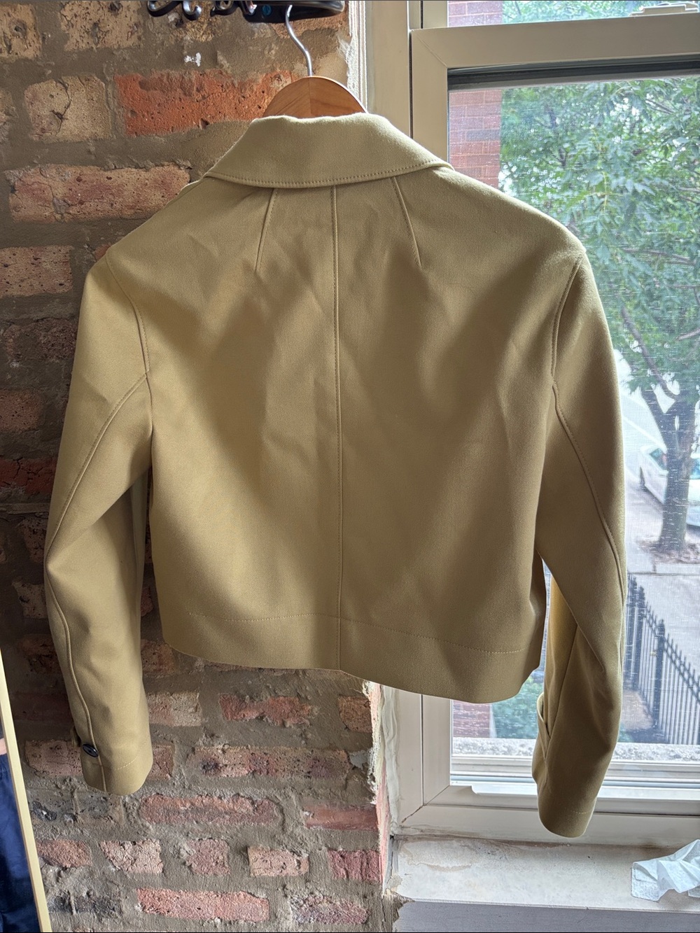 Rebecca Taylor, Cropped Womens Jacket in Mustard, NWT - Picture 9 of 9